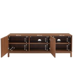 TV-Möbel ORCA Nussbaumoptik 140 cm