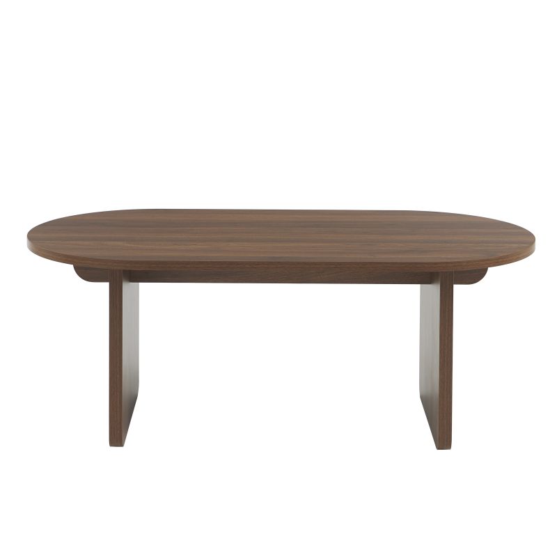 Table basse AFFY effet noyer