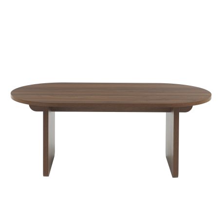 Table basse AFFY effet noyer
