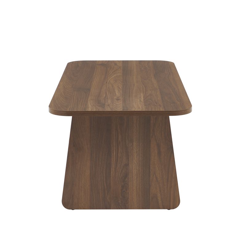 Table basse LANGO effet noyer