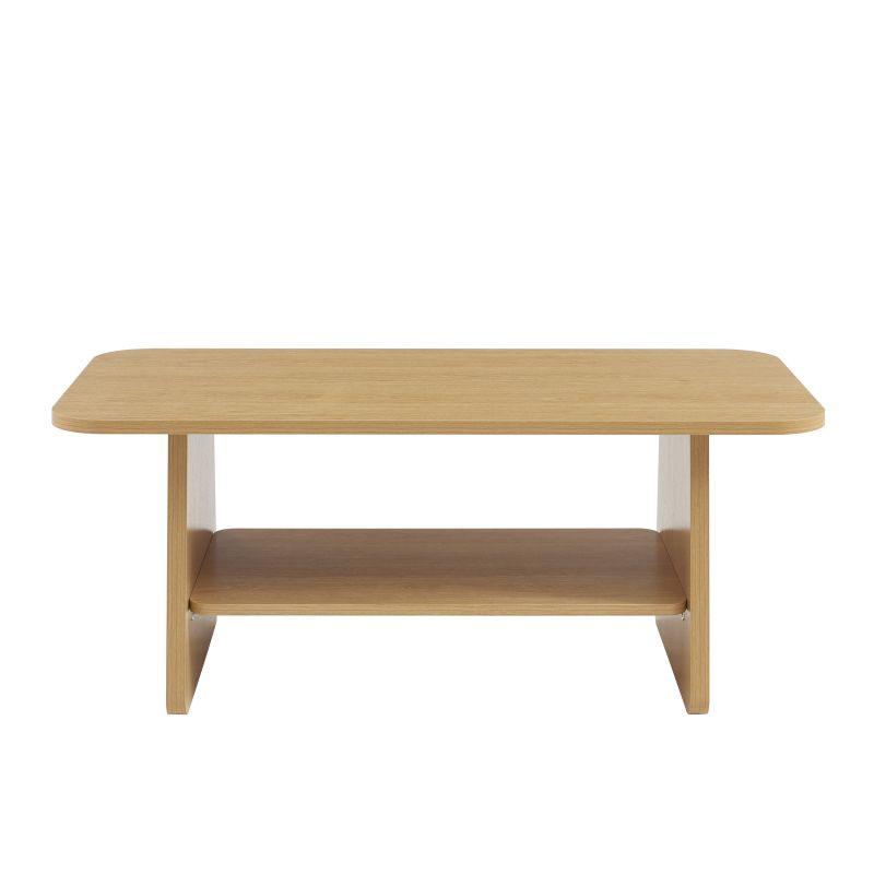 Table basse LANGO effet chêne