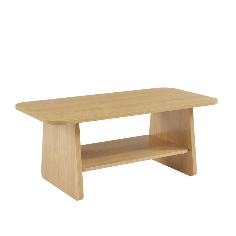 Table basse LANGO effet chêne