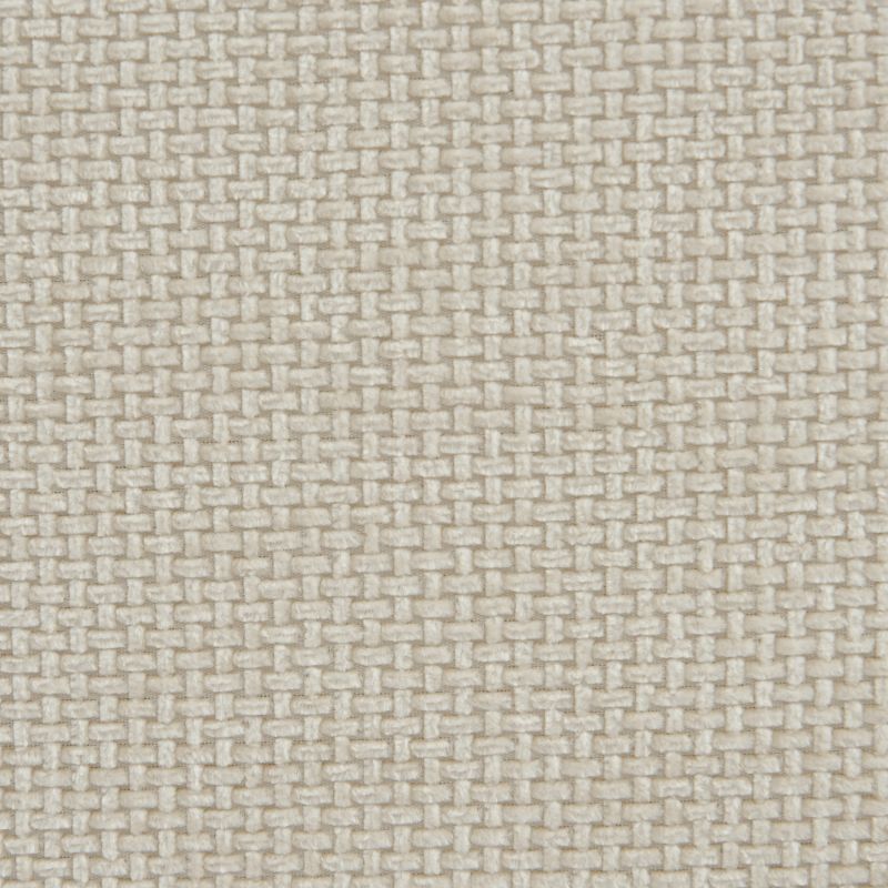 Modulares 3-Sitzer-Set JANIS mit Bank und Sessel, ecrufarbener Chenille-Stoff