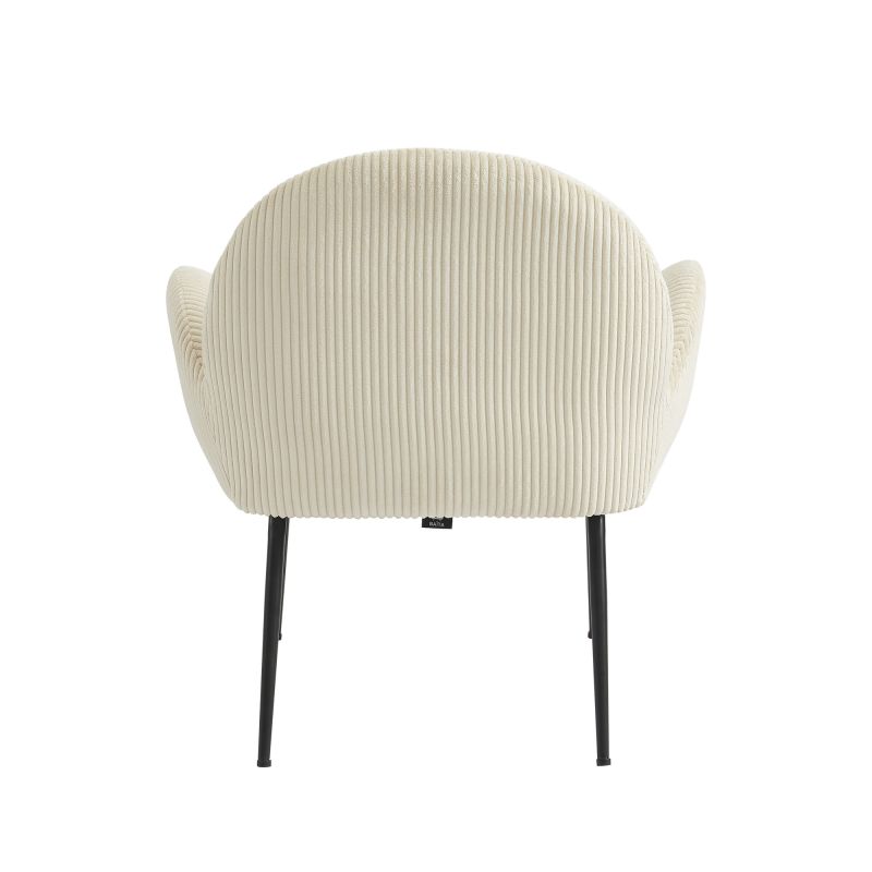 Sessel GINA aus beigem Cord
