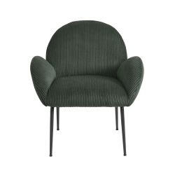 Sessel GINA aus grünem Cord