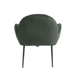 Sessel GINA aus grünem Cord