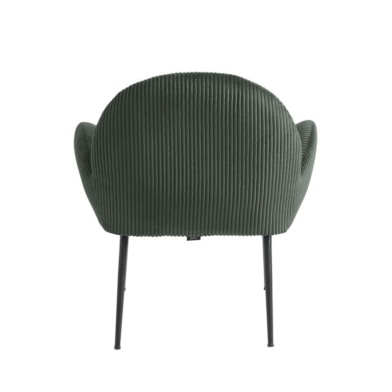 Sessel GINA aus grünem Cord