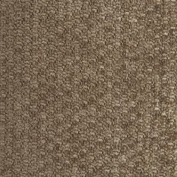 Gerades Sofa MATILDA mit 3 Sitzplätzen, brauner Chenille-Stoff