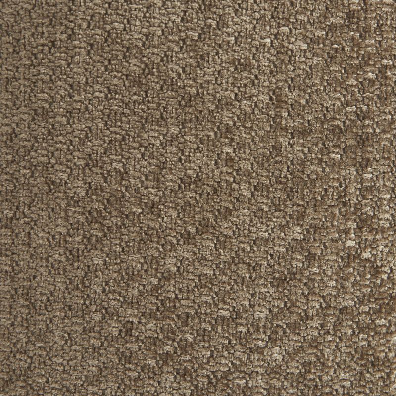 Gerades Sofa MATILDA mit 3 Sitzplätzen, brauner Chenille-Stoff