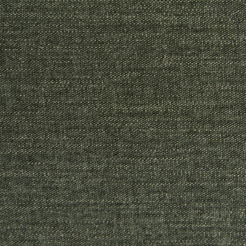 Pouf MOODY tissu lin vert