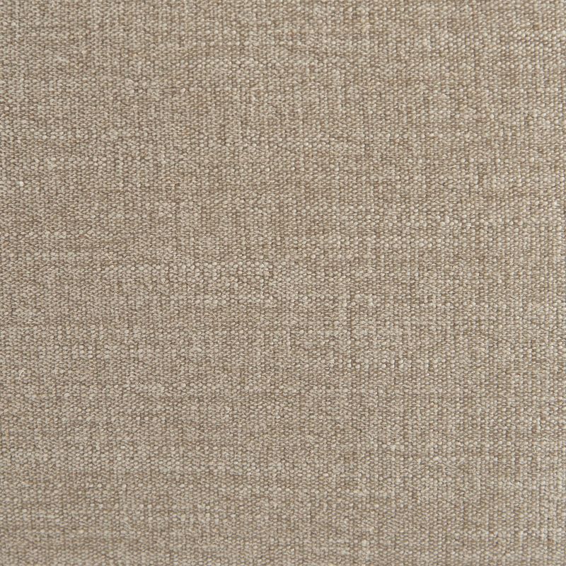Pouf MOODY tissu lin beige
