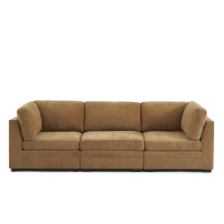 Sessel BILLIE 1-Sitzer, Stoff Chenille Eichhörnchen