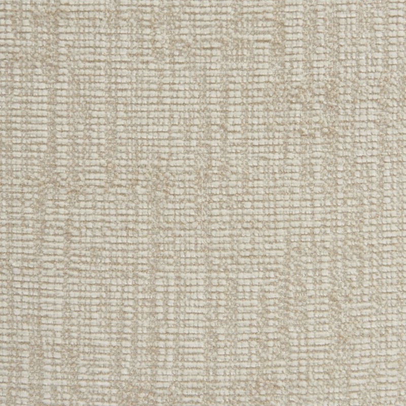 Canapé droit SUNNY 2 places tissu tweed écru