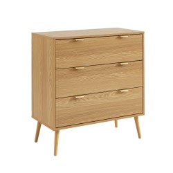 Commode JEANNE effet chêne