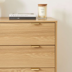 Commode JEANNE effet chêne