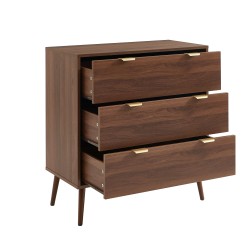 Commode JEANNE effet noyer