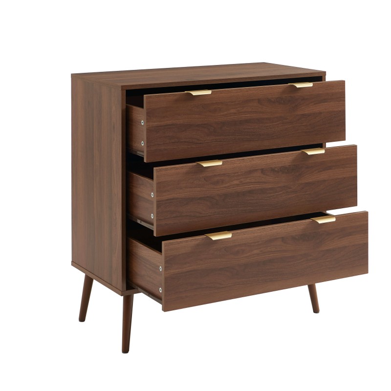 Commode JEANNE effet noyer