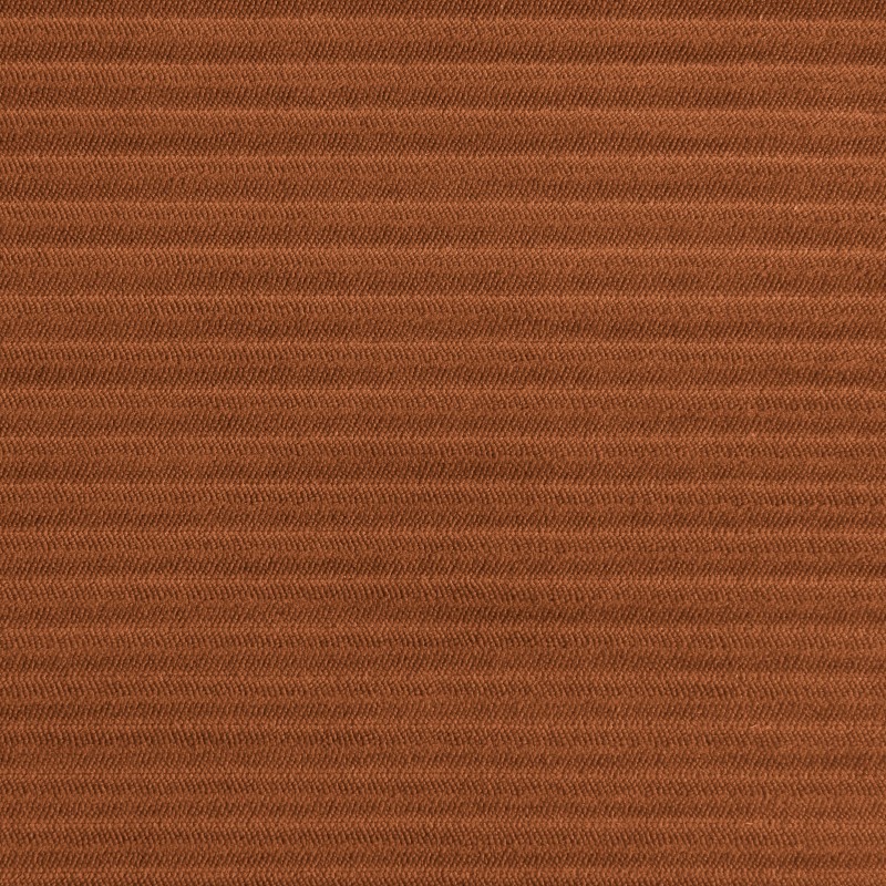 Canapé d'angle DANILO convertible velours côtelé terracotta 4 places