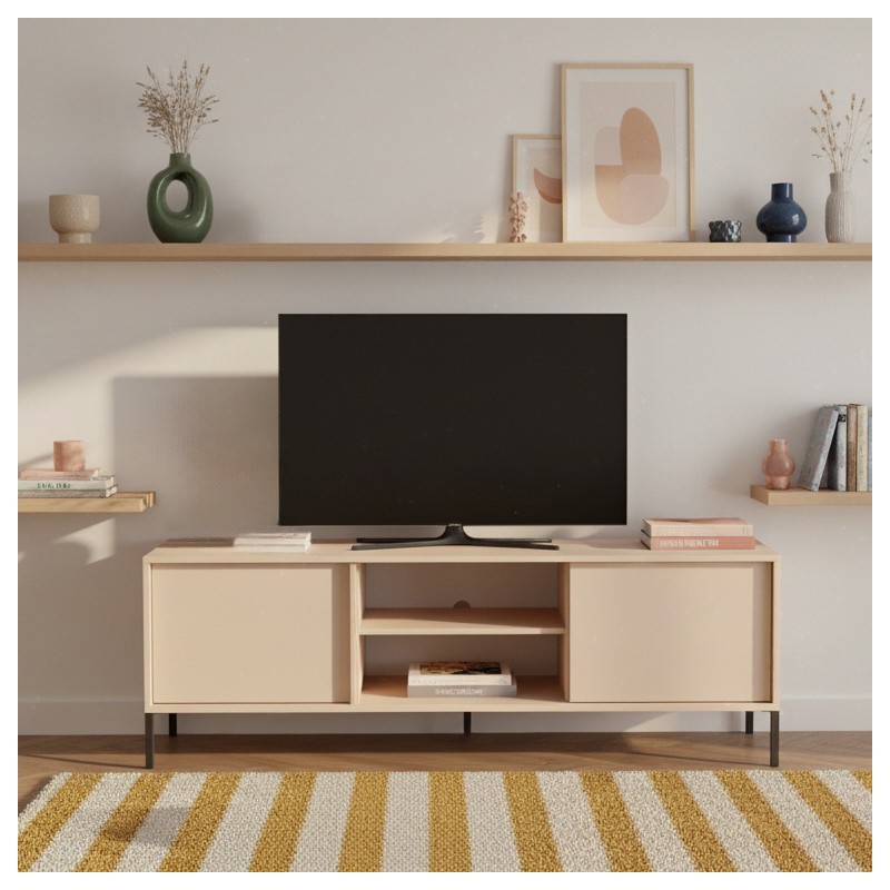 TV-Möbel HULDA beige 153 cm