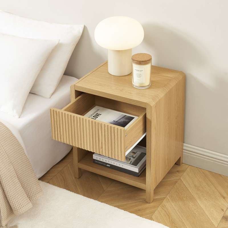 Nachttisch UTICA in Eiche-Optik