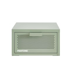 Wand-Nachttisch PANTONE aus mandelgrünem Metall, 40 cm