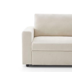 Fauteuil SOCCA express tissu beige 1 place