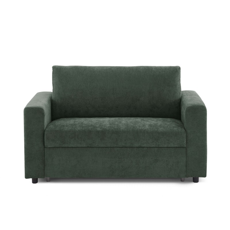 Fauteuil SOCCA express tissu vert 1 place