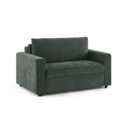 Fauteuil SOCCA express tissu vert 1 place