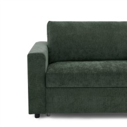 Fauteuil SOCCA express tissu vert 1 place
