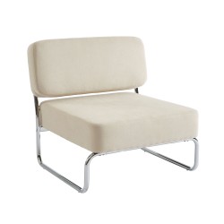 Fauteuil JACK tissu beige