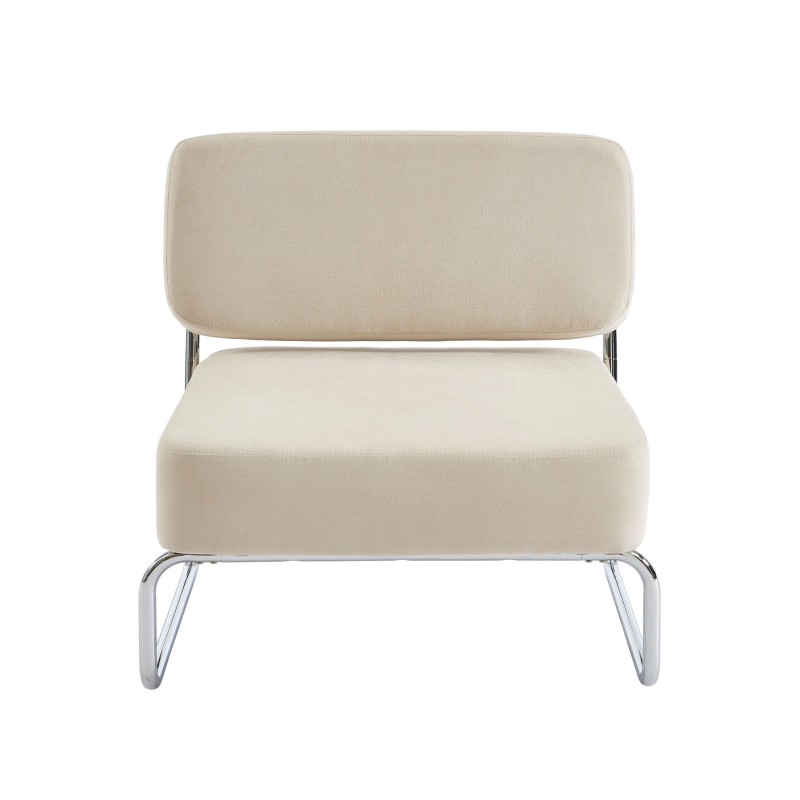 Fauteuil JACK tissu beige