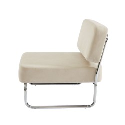 Fauteuil JACK tissu beige