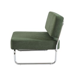 Fauteuil JACK tissu vert