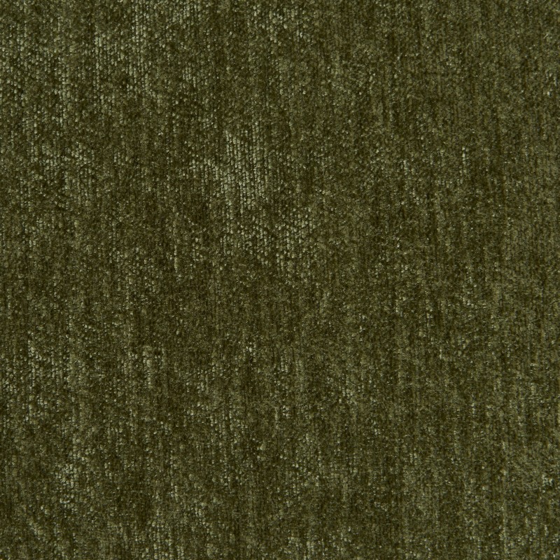 Canapé droit convertible LIVIO 3 places tissu vert