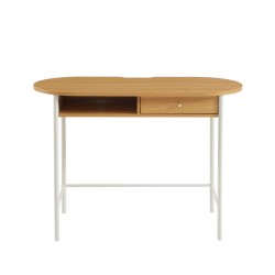 Bureau GAIA effet chêne et blanc