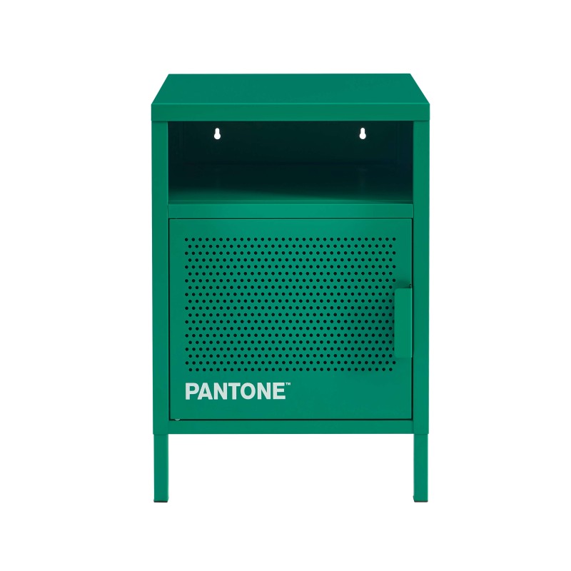 Table de chevet PANTONE métal émeraude