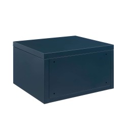 Comodino da parete PANTONE in metallo blu notte 40 cm