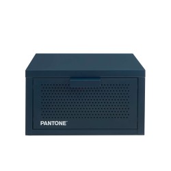 Comodino da parete PANTONE in metallo blu notte 40 cm