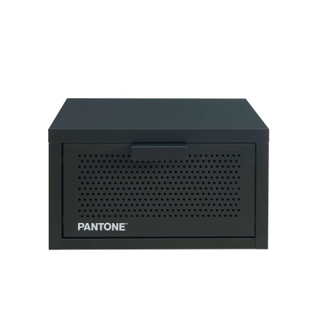 Wand-Nachttisch PANTONE aus anthrazitfarbenem Metall, 40 cm