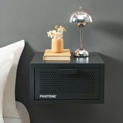 Table de chevet murale PANTONE métal anthracite 40cm