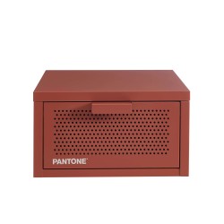 Comodino da parete PANTONE in metallo terracotta 40 cm