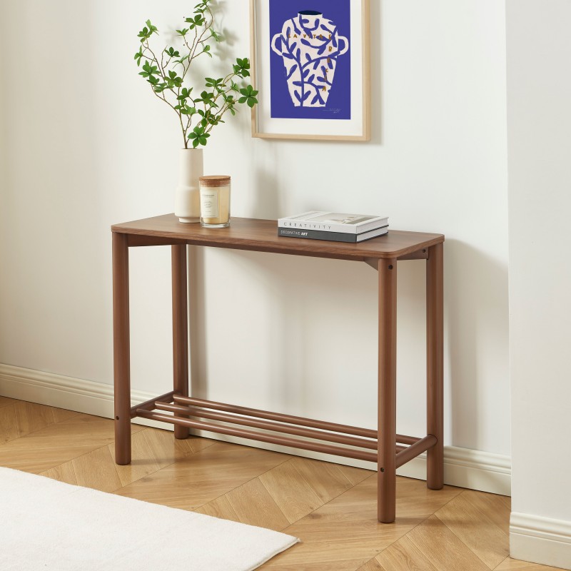 Konsole LYA in Nussbaumoptik 100 cm