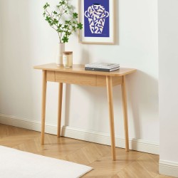 Konsole SOLENN in Eiche-Optik, 1 Schublade, 100 cm