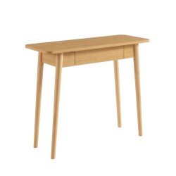 Konsole SOLENN in Eiche-Optik, 1 Schublade, 100 cm