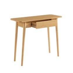 Konsole SOLENN in Eiche-Optik, 1 Schublade, 100 cm
