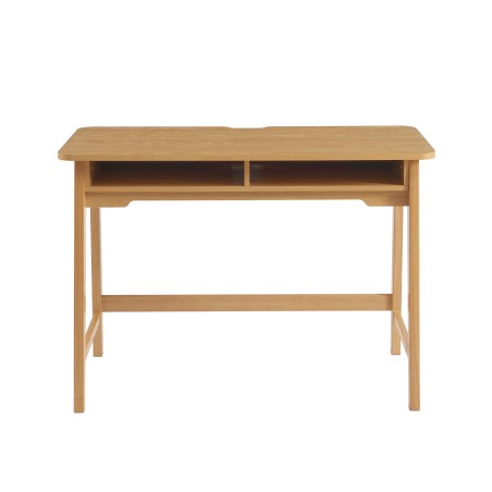 Schreibtisch MAIA mit 2 Fächern in Eiche-Optik, 110 cm