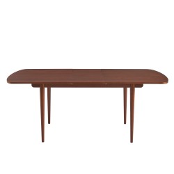 Table extensible LEON noyer 160 à 200cm