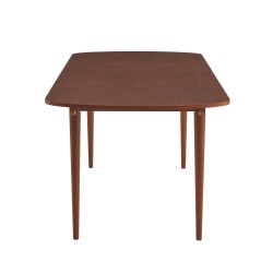 Table extensible LEON noyer 160 à 200cm