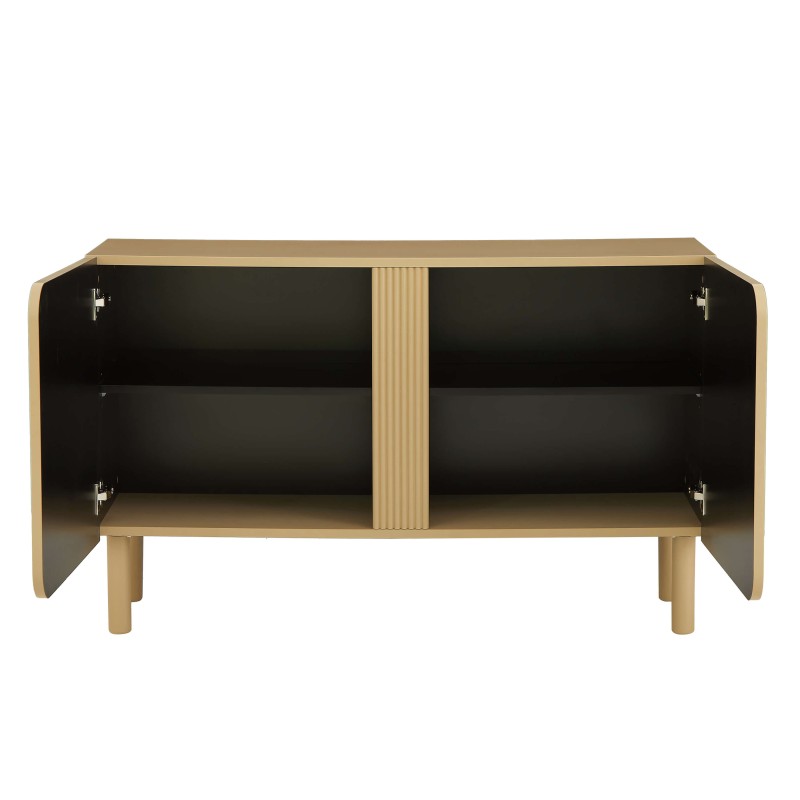 Buffet BRAGA beige 2 portes 120cm