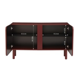 Buffet BRAGA terracotta 2 portes 120cm